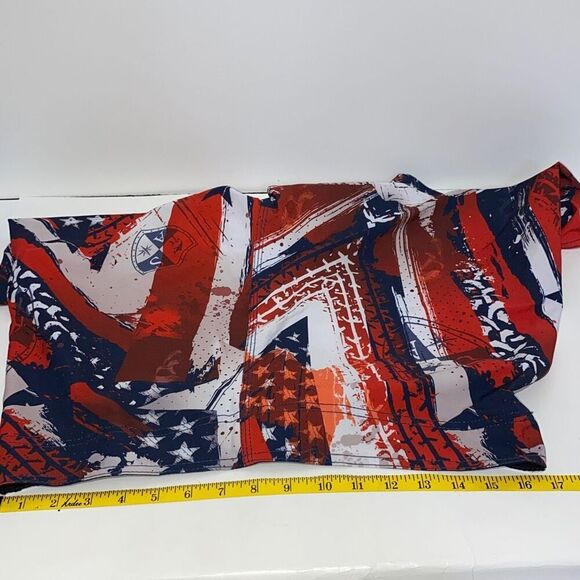 SA Co Men's Red Abstract Print Boardshorts Size 32 - Picture 9 of 16